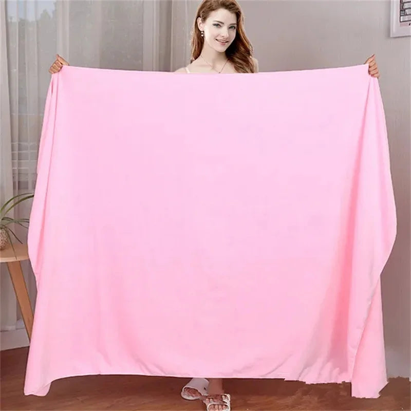 Microfiber bath towel, super large, soft, high absorption and quick-drying, sports, Men's and women's towels Beauty Hotel