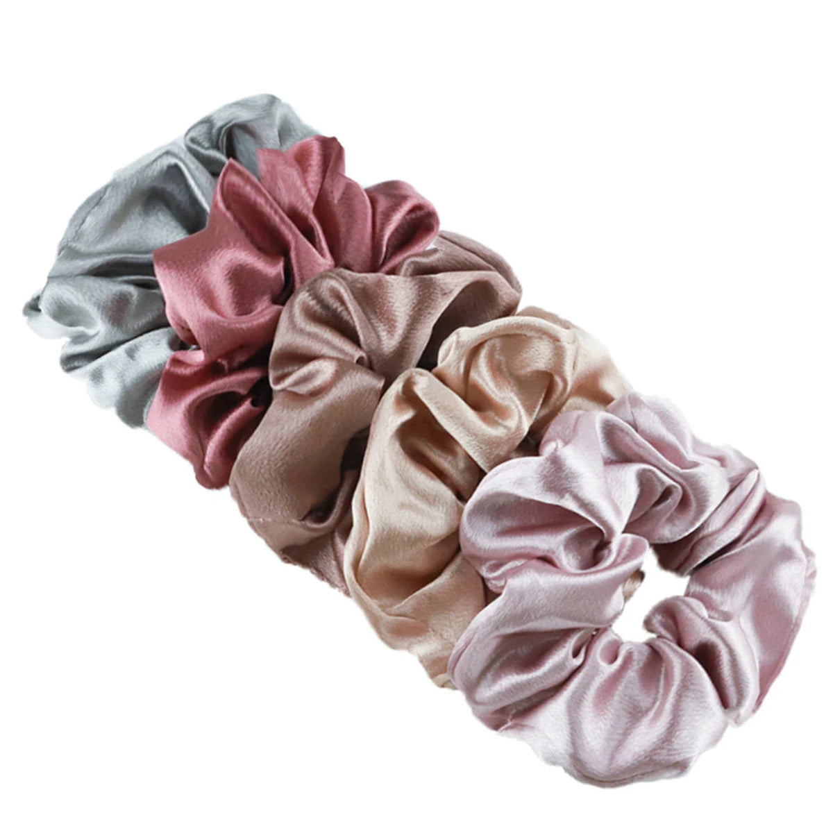 10/5pcs/lot Accessoires Women Girls Silky Satin Hair