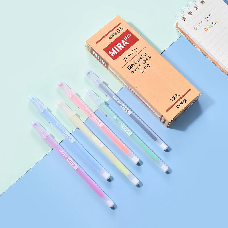 24/12PCS/Box Color Gel Pen Refill Set