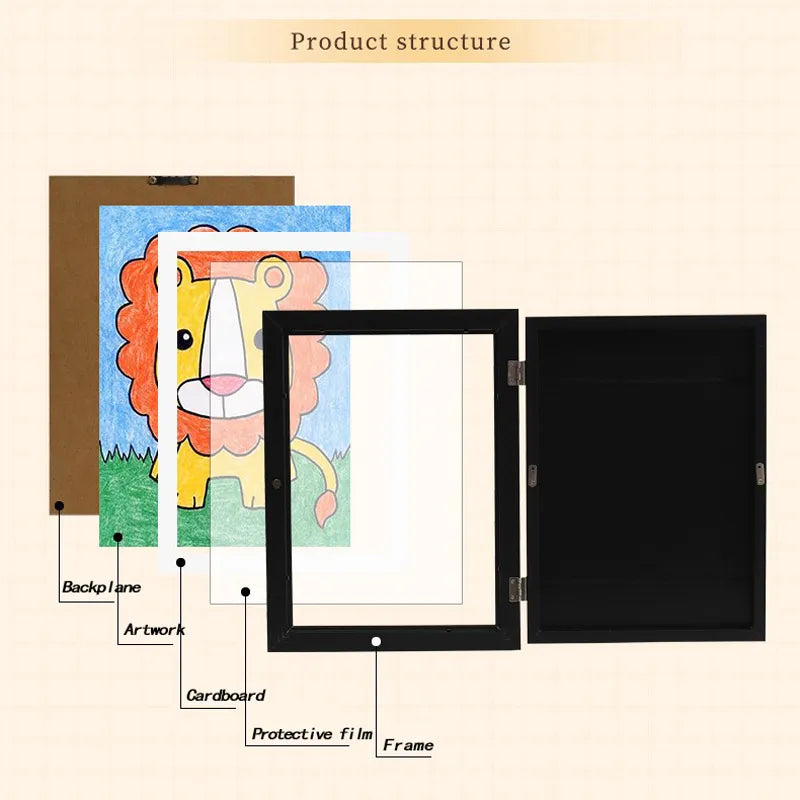 A4 display drawings poster