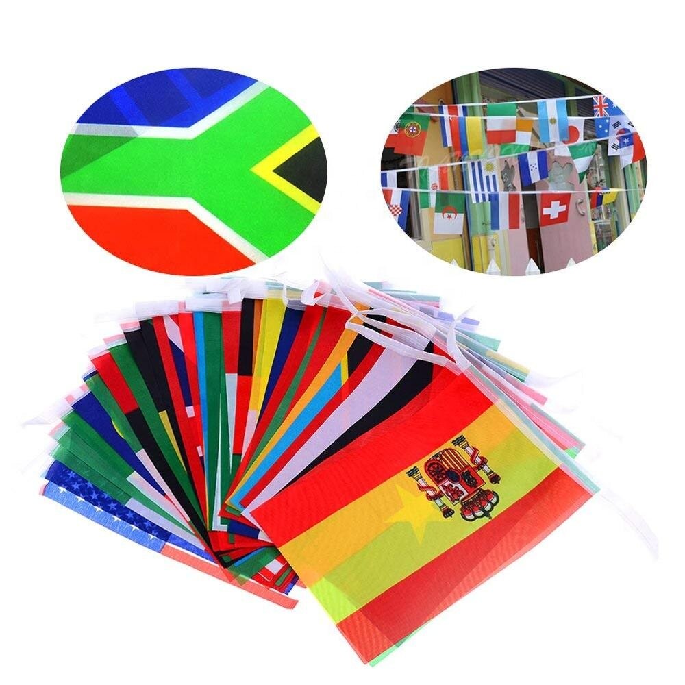 Countries National String Flags