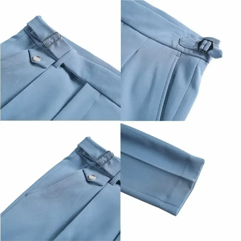 Men casual Suit Pants