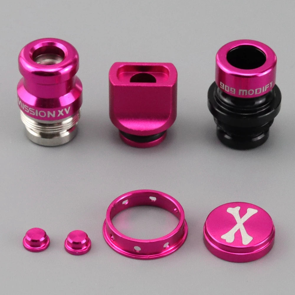 Colorful Anodized Aluminum Buttons Tip Set MisstionXV Tools Accessories For DotAIO v1/v2/Mini/Lite MOD BoRo AIO