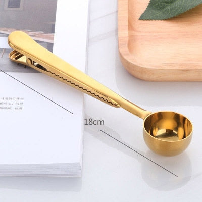 Two-in-one Spoon Sealing Clip