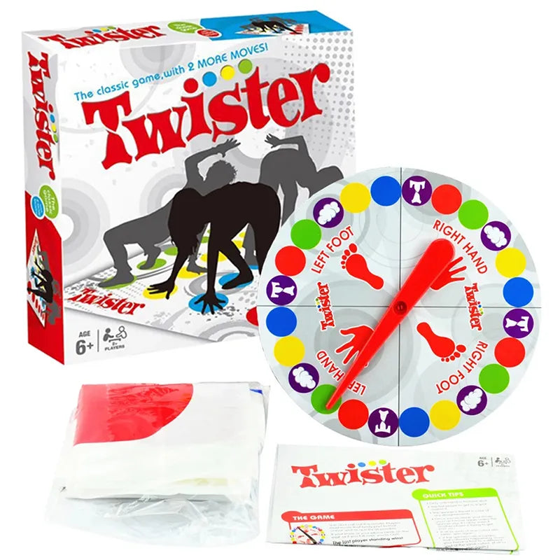 Family Party Game Twister Games Indoor Outdoor Toys Game Twisting The Body For Children Adult Sports Interactive