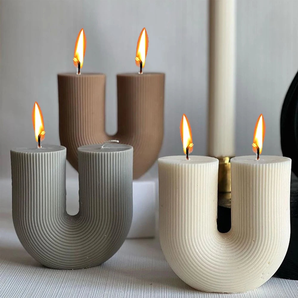 Creative Arch Door Silicone Candle