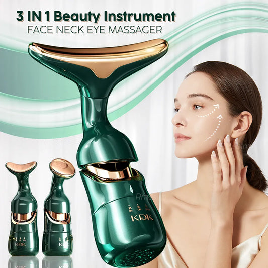 3 In 1 Facial Lifting Device Neck Facial Eye Massage