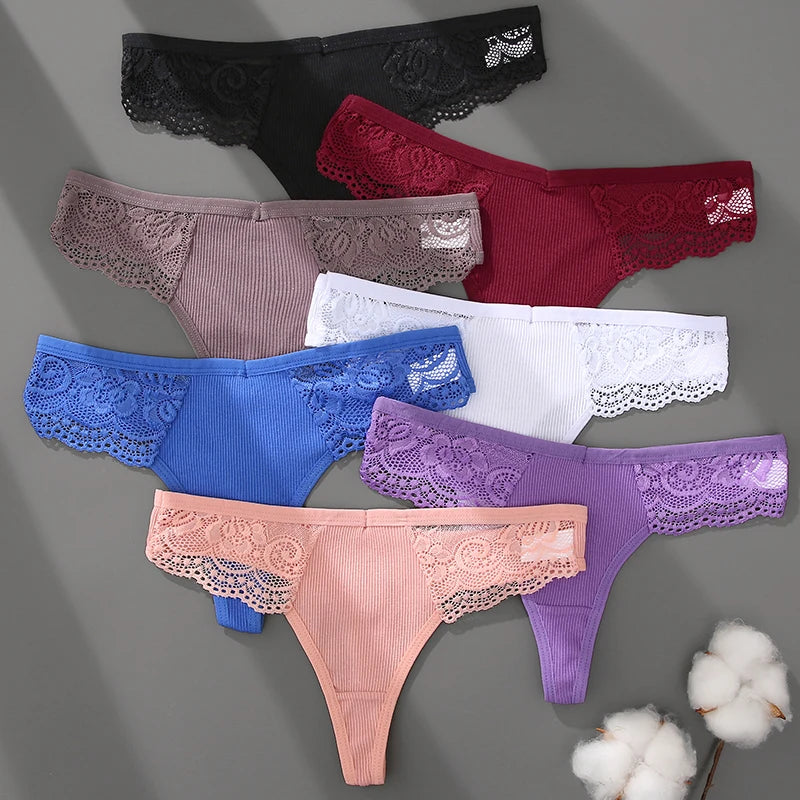 3PCS/Set Women Cotton Lingerie Panties