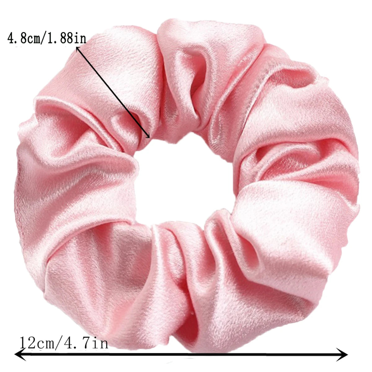 10/5pcs/lot Accessoires Women Girls Silky Satin Hair