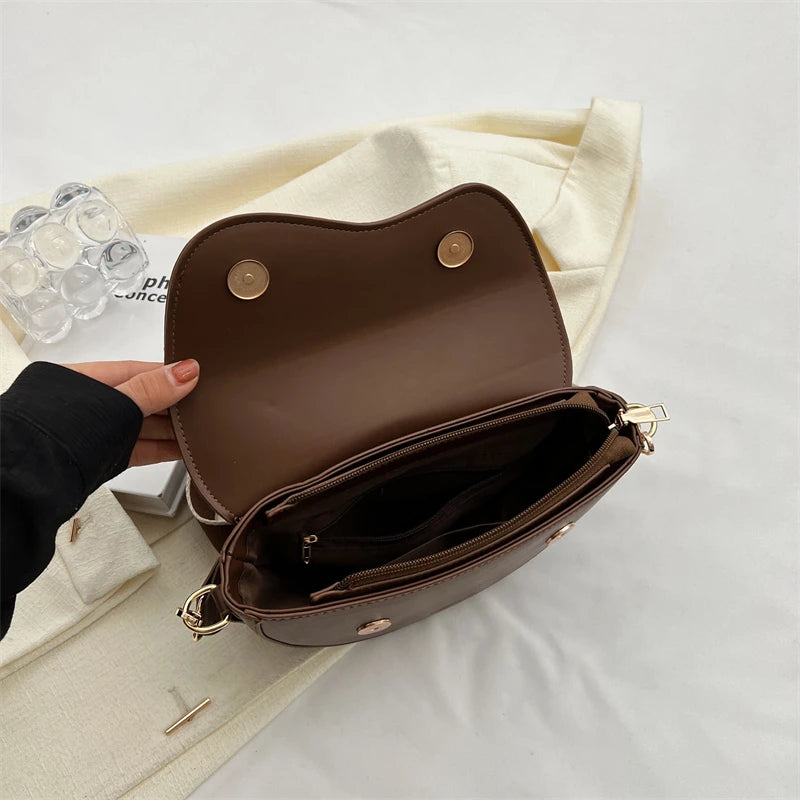 Small Leather Saddle bag