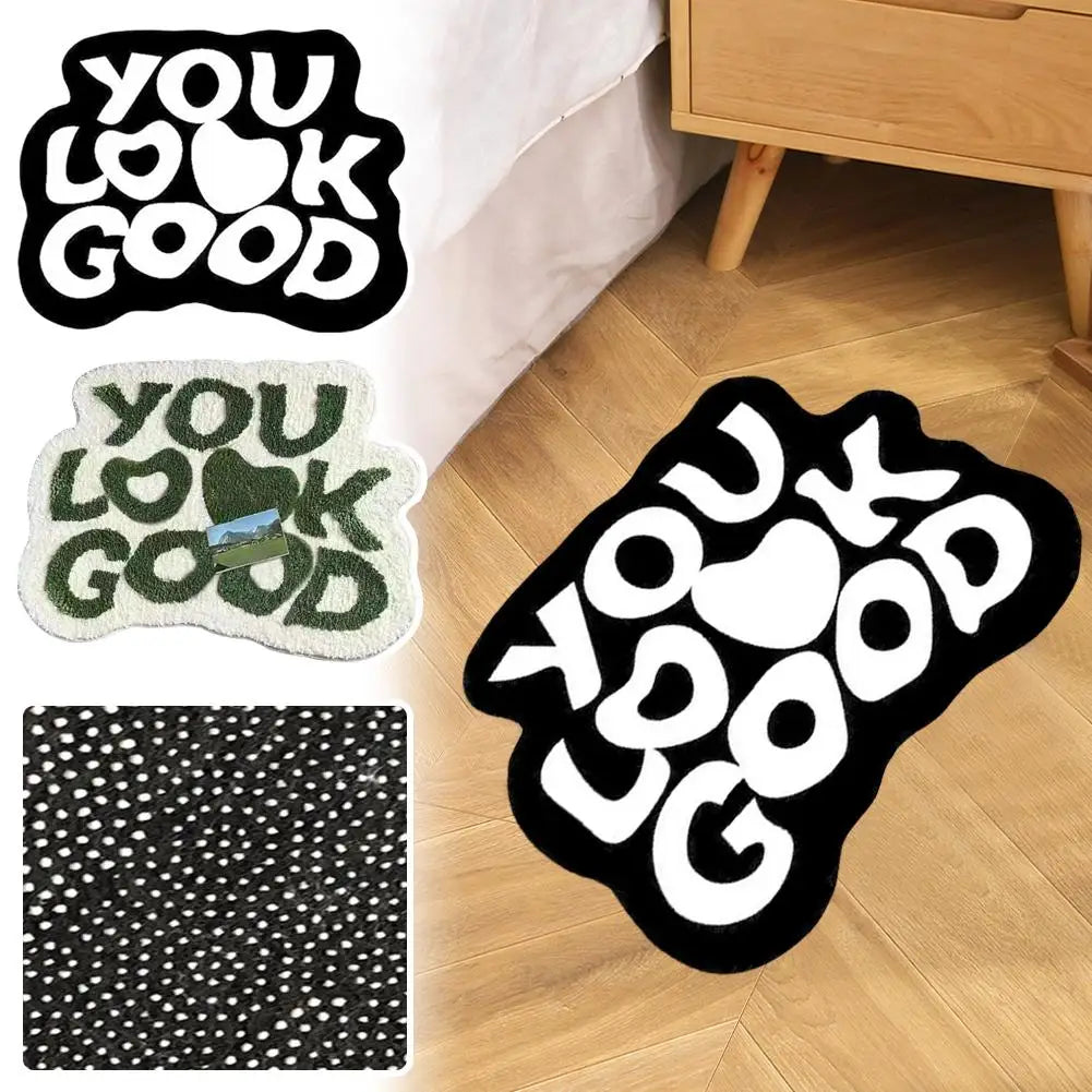 "You Look Good" Rug