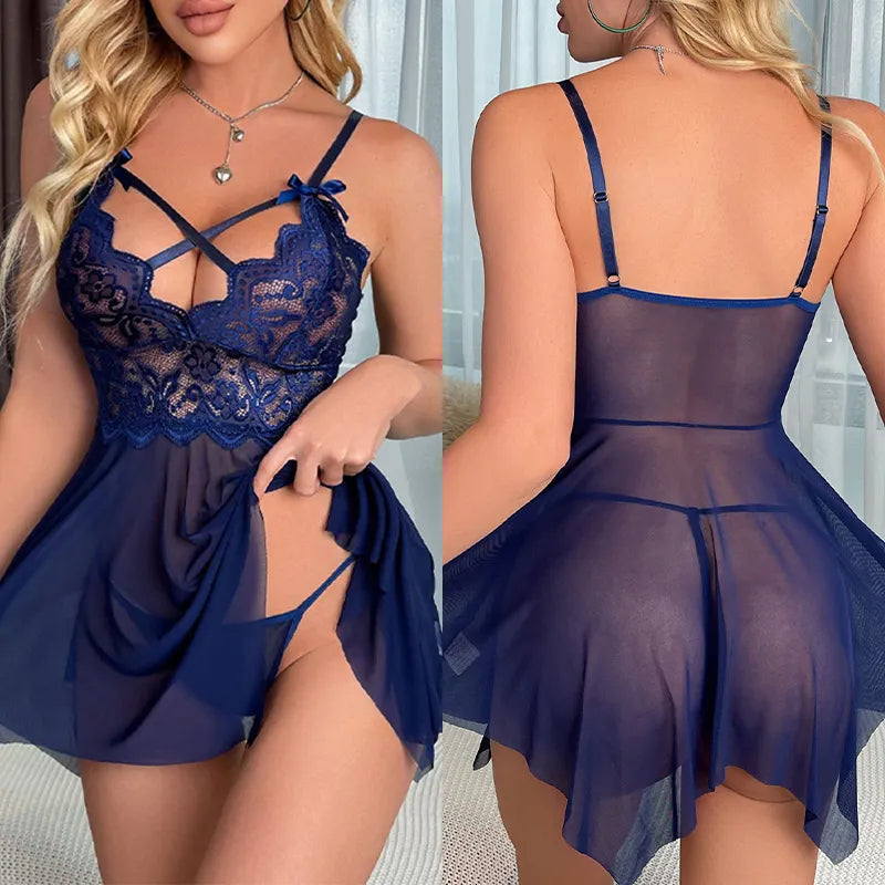 Mini Lingerie dress set