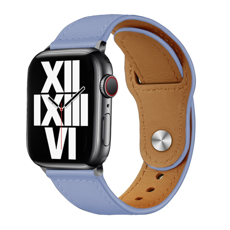 Real Leather Strap For Apple Watch