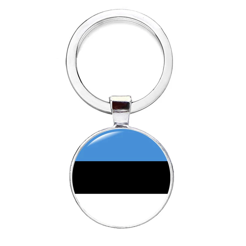 2026 National Flag Keychain Serbia France Spain Uruguay Croatia Chile Romania Netherlands Switzerland Brazil Football Keyring