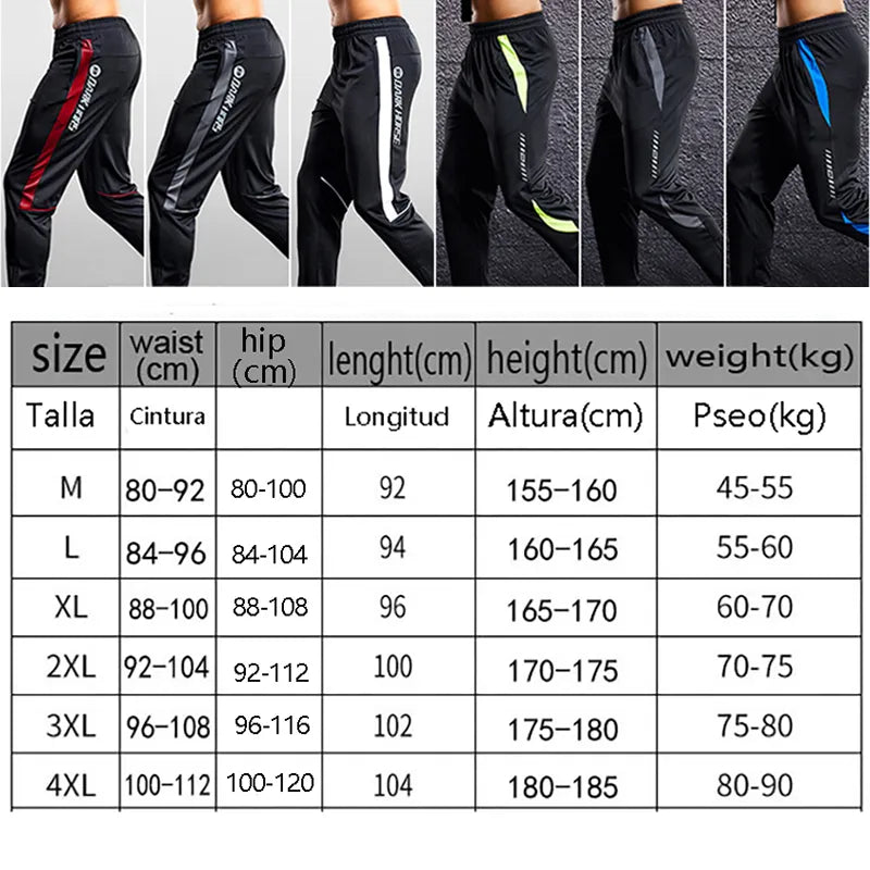 Running Pants With Zipper Pockets