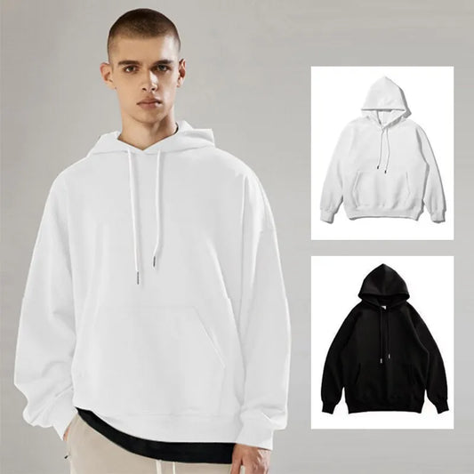 Men's New All-In-One Hooded Solid Color