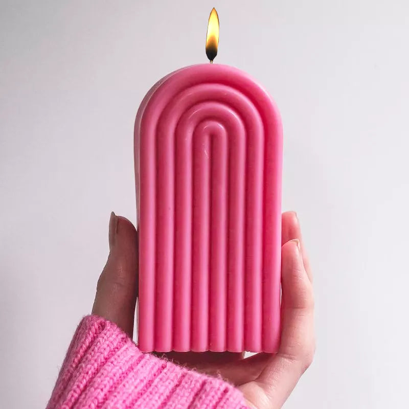 Creative Arch Door Silicone Candle