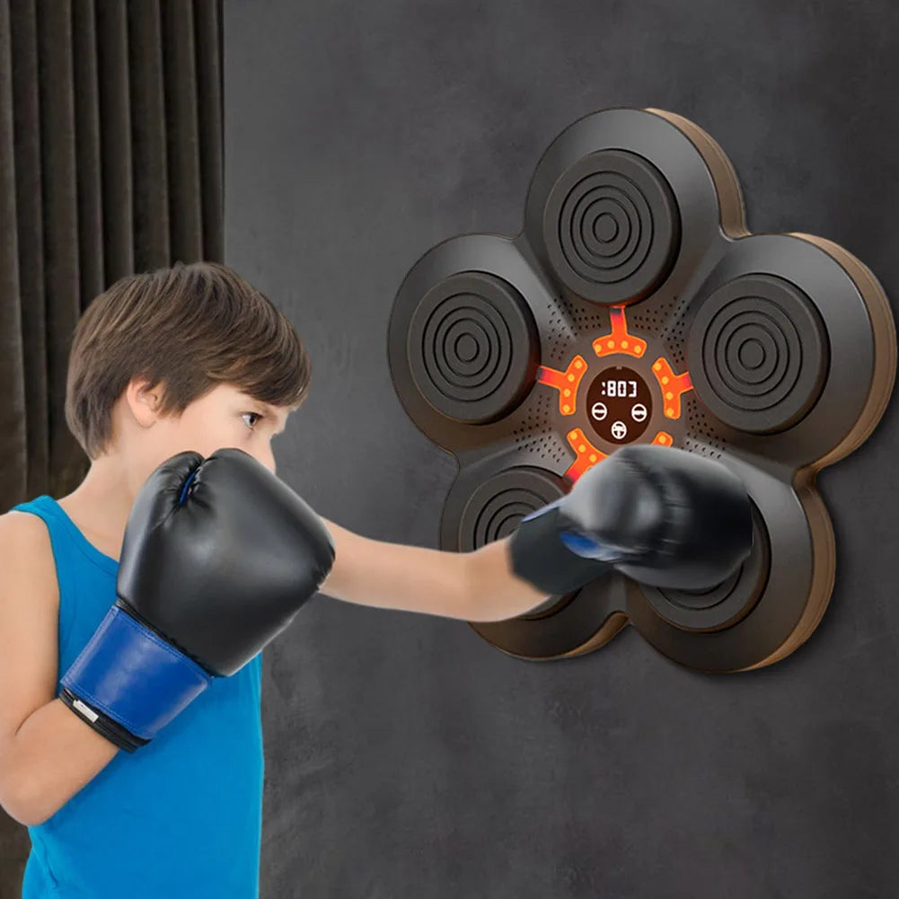 Smart Music Boxing Machine Wall Target LED Lighted