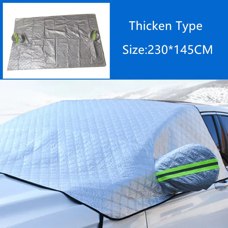 Thicken Car Styling Sunshade Snow Ice Shield Car Waterproof Protector Cover