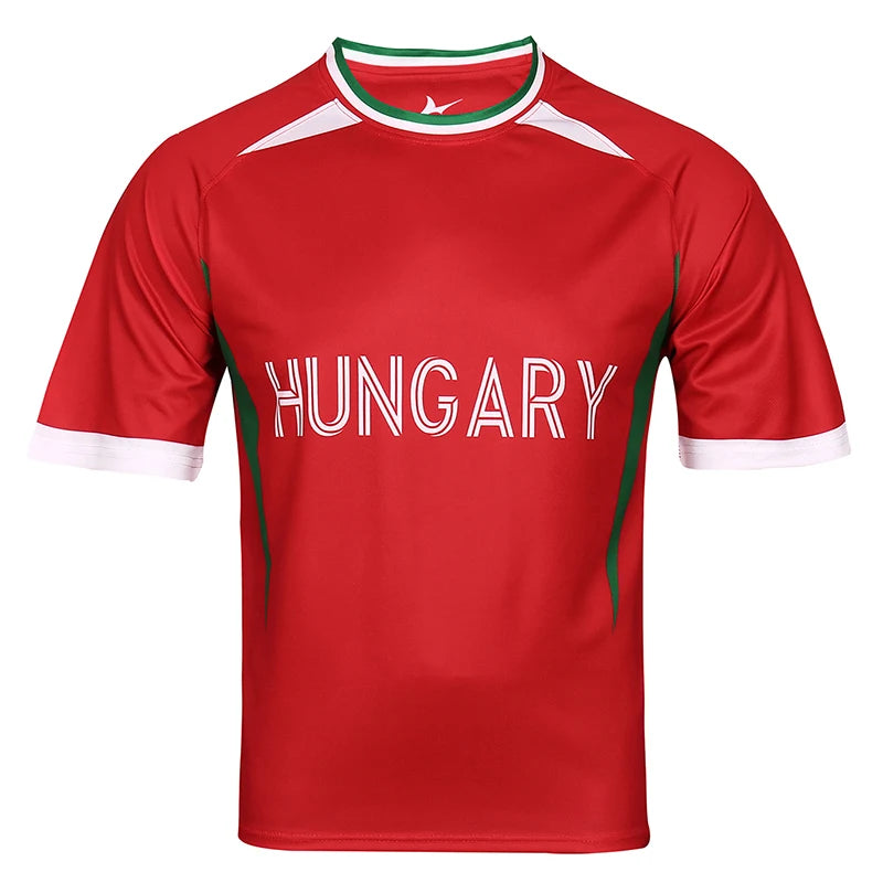 Top 24 of the European Soccer Jersey, Italy, France, Germany, Spain, Football Shirts Short Sleeve for Men, Quick drying