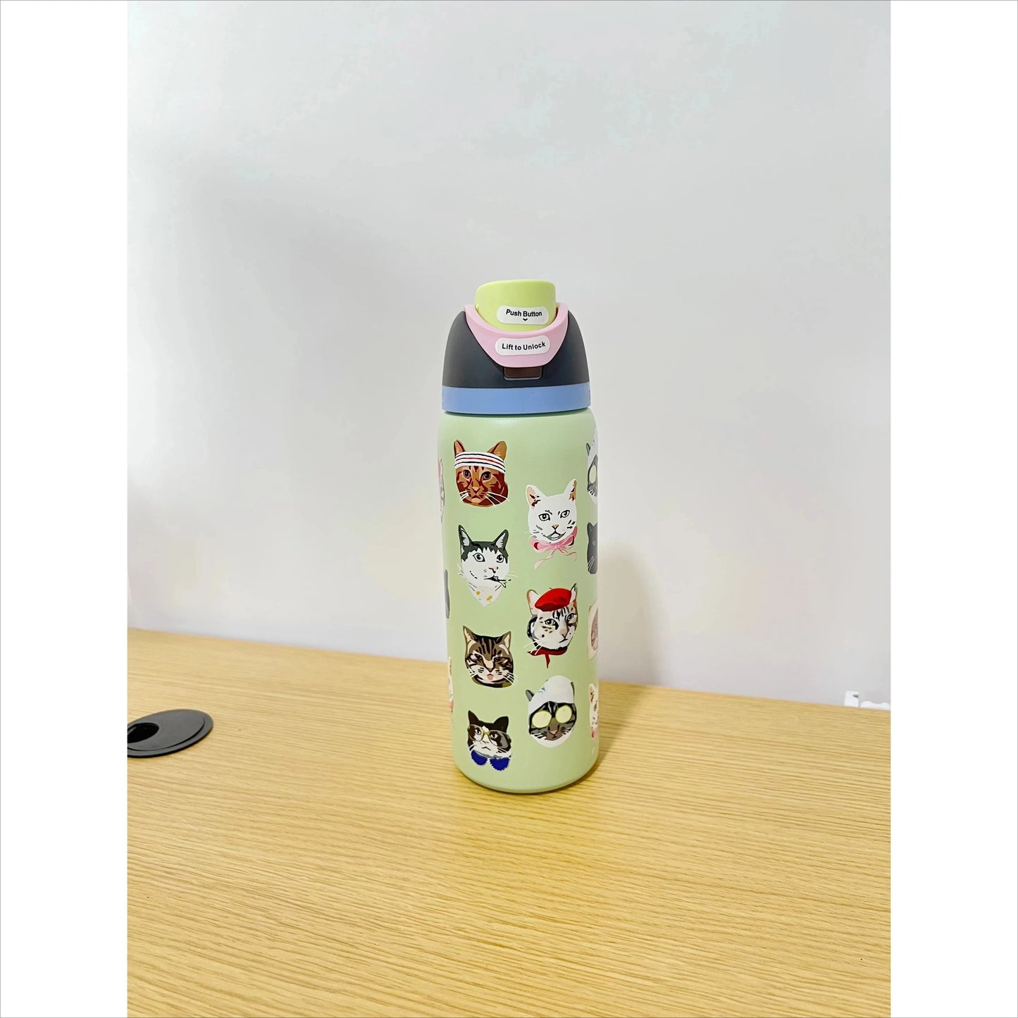 Owala 32oz Stainless Steel Thermos Cup Latest Colour Thermos Cup Cold Water Bottle Outdoor Camping Hiking Sports Water Bottle