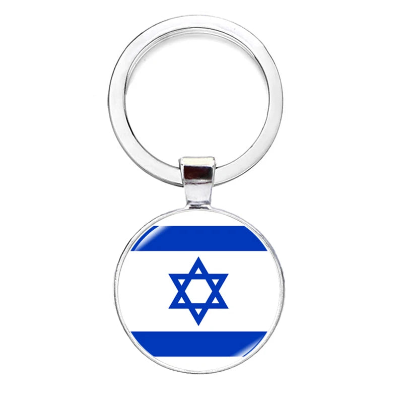2026 National Flag Keychain Serbia France Spain Uruguay Croatia Chile Romania Netherlands Switzerland Brazil Football Keyring