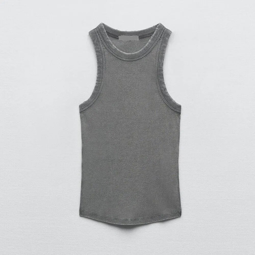 Simple Retro Tank Top