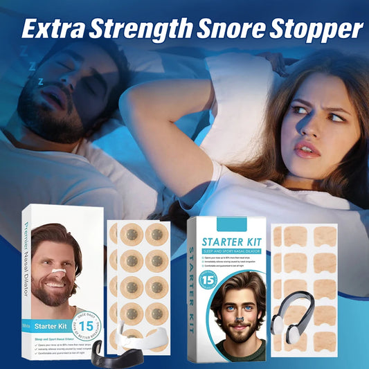 Nasal Breathing Dilators Starter Kit Magnetic Nasal Strips Air Intake Increase Air Intake Improve Sleep Quality Reduce Snoring