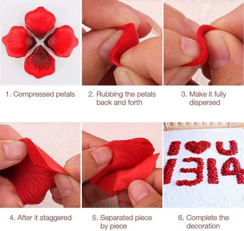 Artificial rose Petals