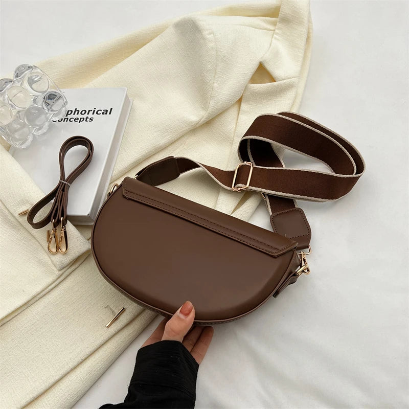 Small Leather Saddle bag