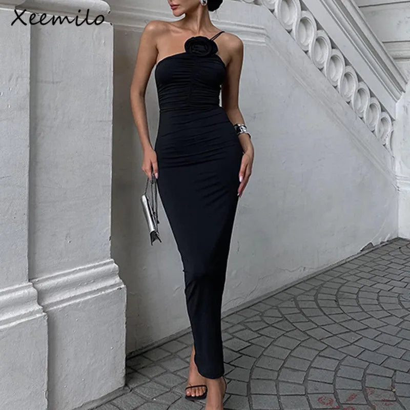 Elegant Sleeveless Slim Dress