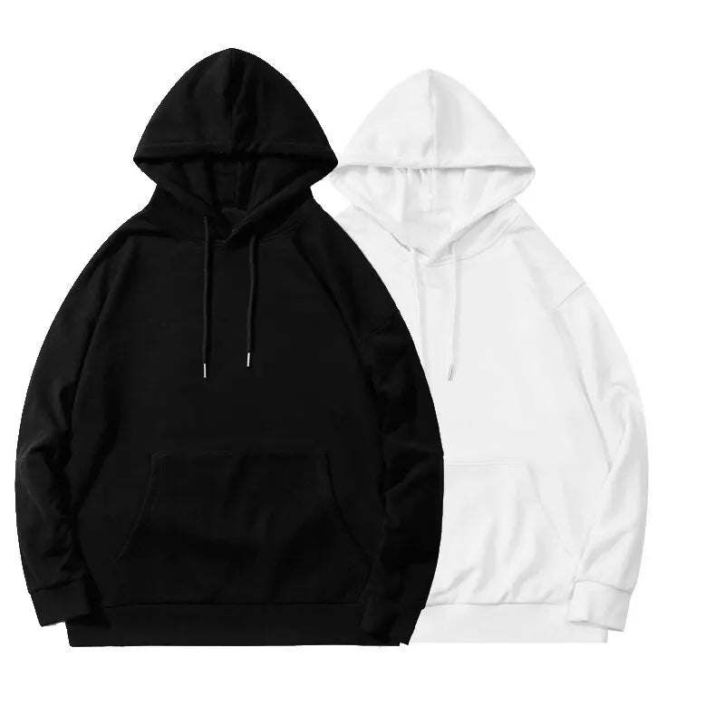 Men's New All-In-One Hooded Solid Color