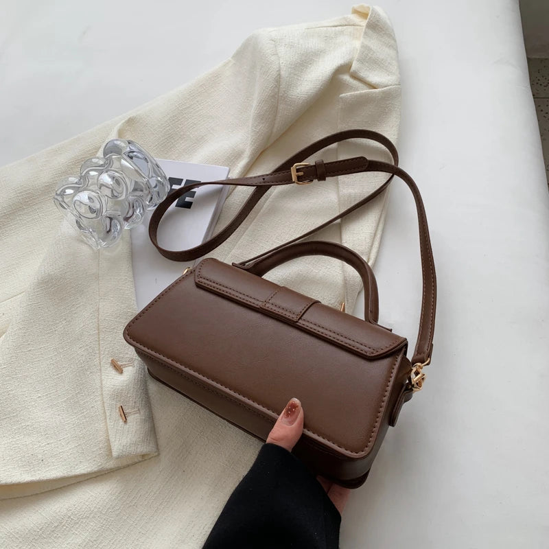 Simil-Leather Shoulder Bag