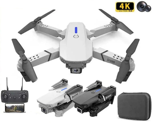 KDBFA 2023 New E88 Pro WIFI FPV Drone Wide Angle HD 4K 1080P Camera Height Hold RC Foldable Quadcopter Dron Helicopter Toys Gift