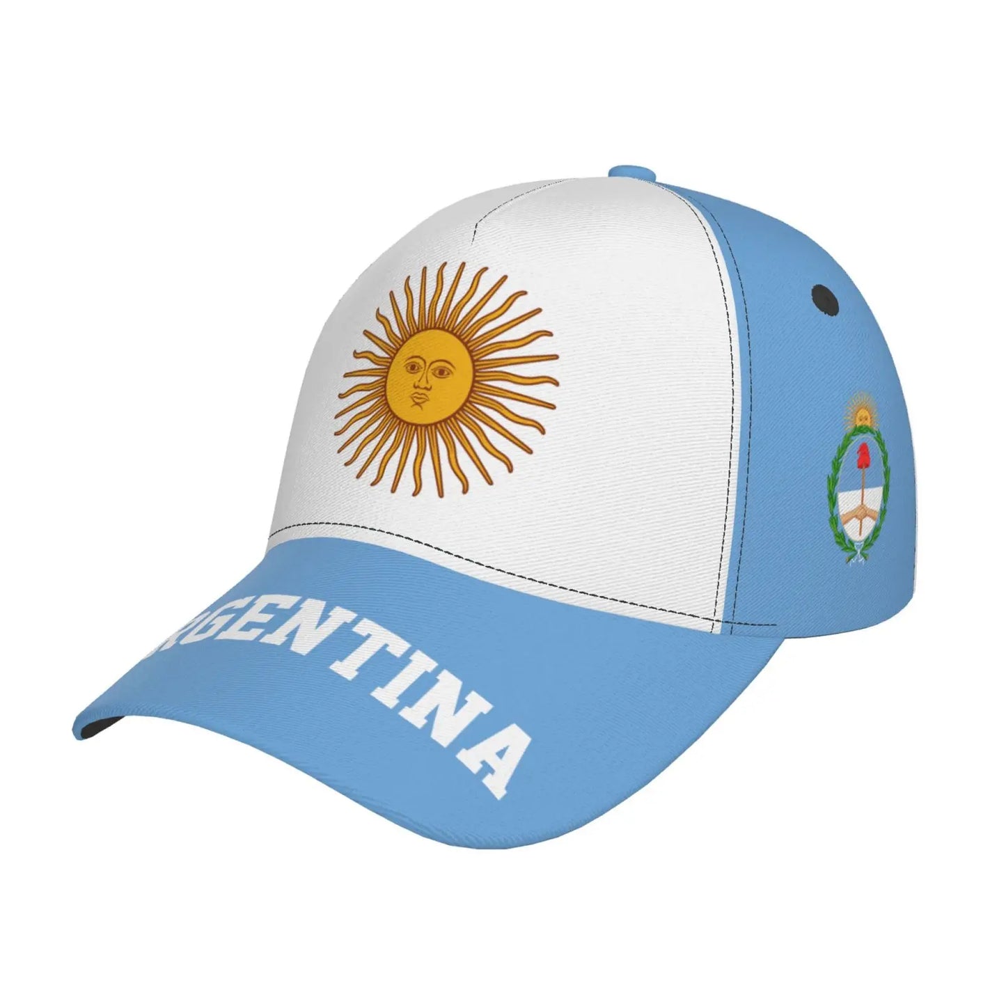 Argentina Brazil France Belgium Spain Portugal Netherlands Mexico Croatia England Qatar Italy Uruguay Flag Baseball Cap