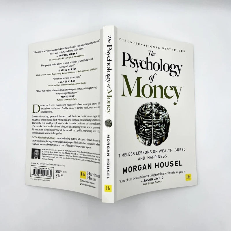 The Psychology of Money: Timeless Lessons on Wealth, Greed, and Happiness Finance Books