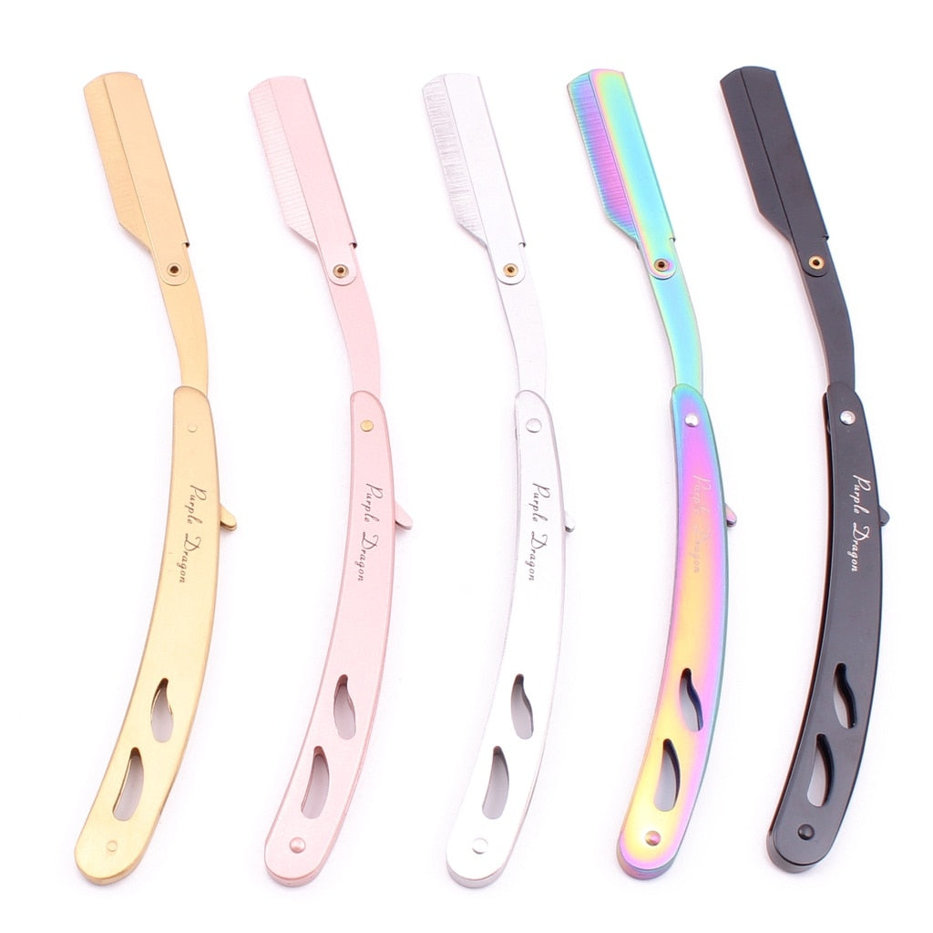 Manual Shaving Razor Men Folding Beard Cutter Colorful