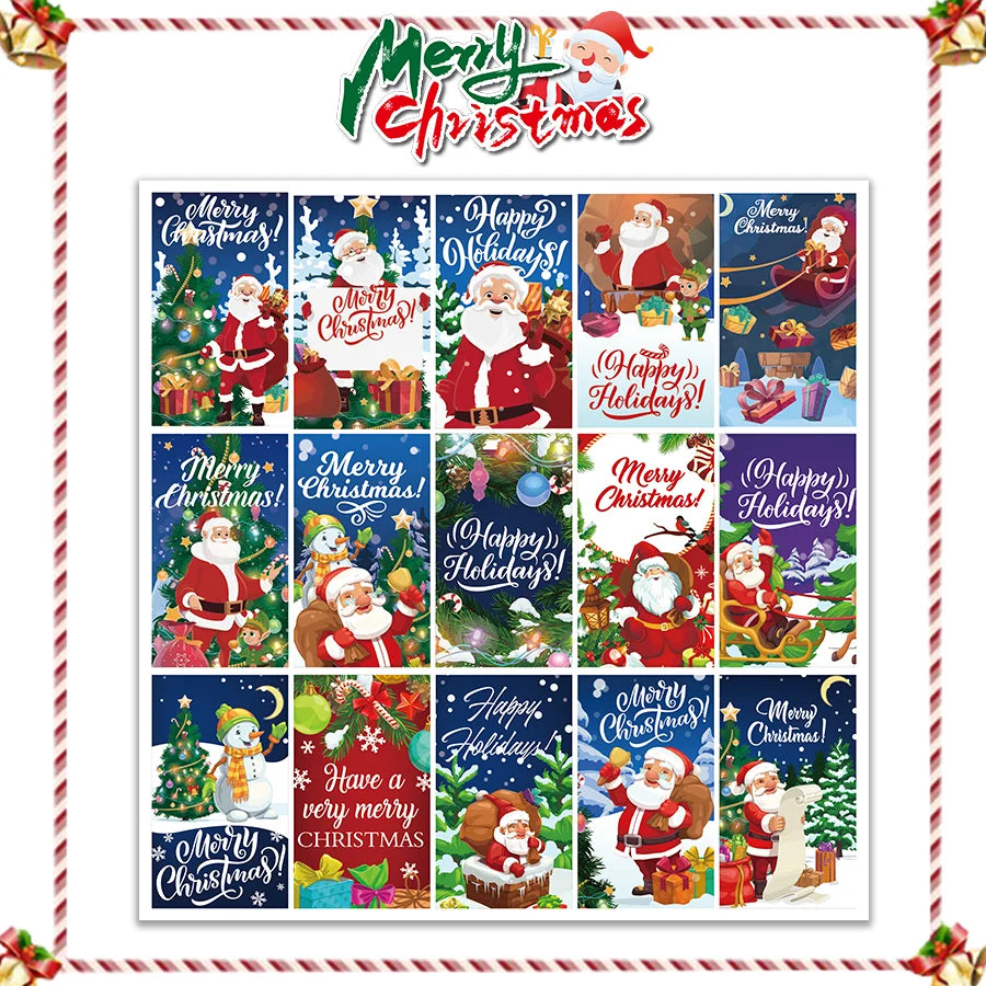 150 Pcs Christmas Labels Christmas Stickers Christmas Label Stickers Christmas Labels