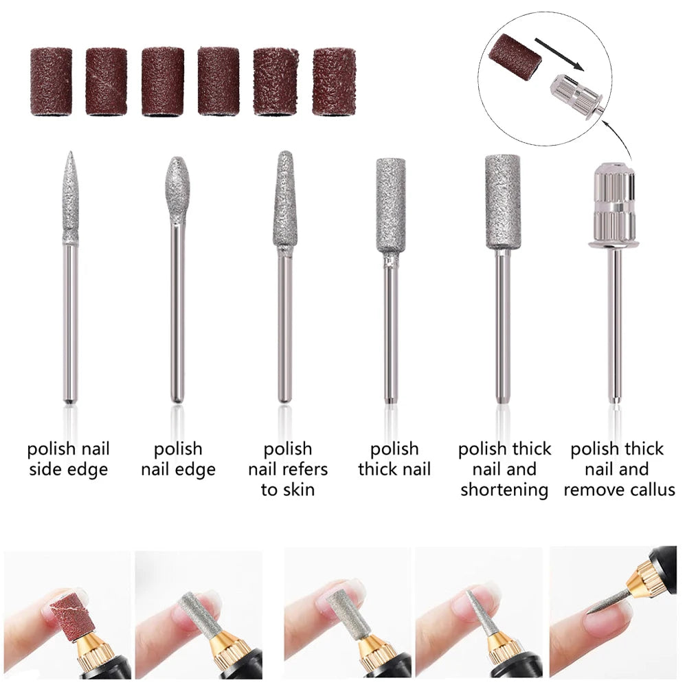 LULAA Electric Nail Drill Machine Set