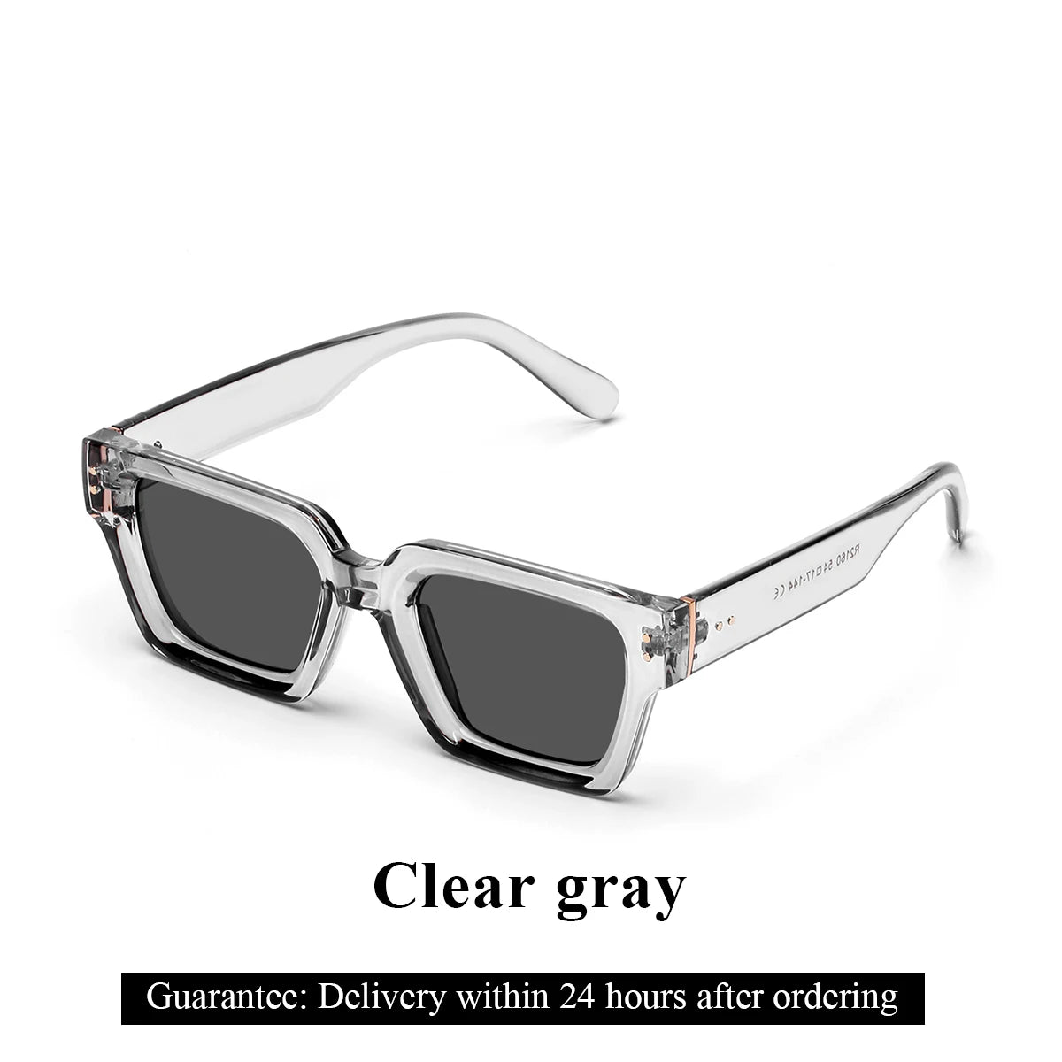 Ruiao Retro Black Millionaire Shades Luxury Sunglasses 2025 For Men Women
