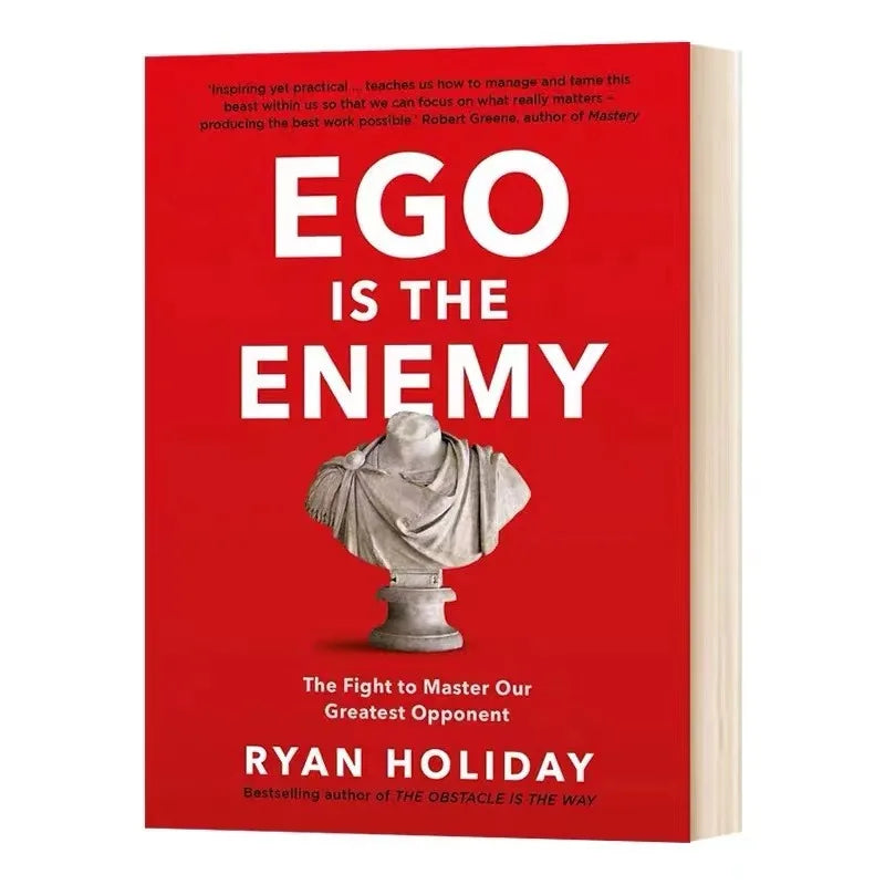 EGO IS THE ENEMY By Ryan Holiday Paperback Novel #1 New York Times Bestseller Book