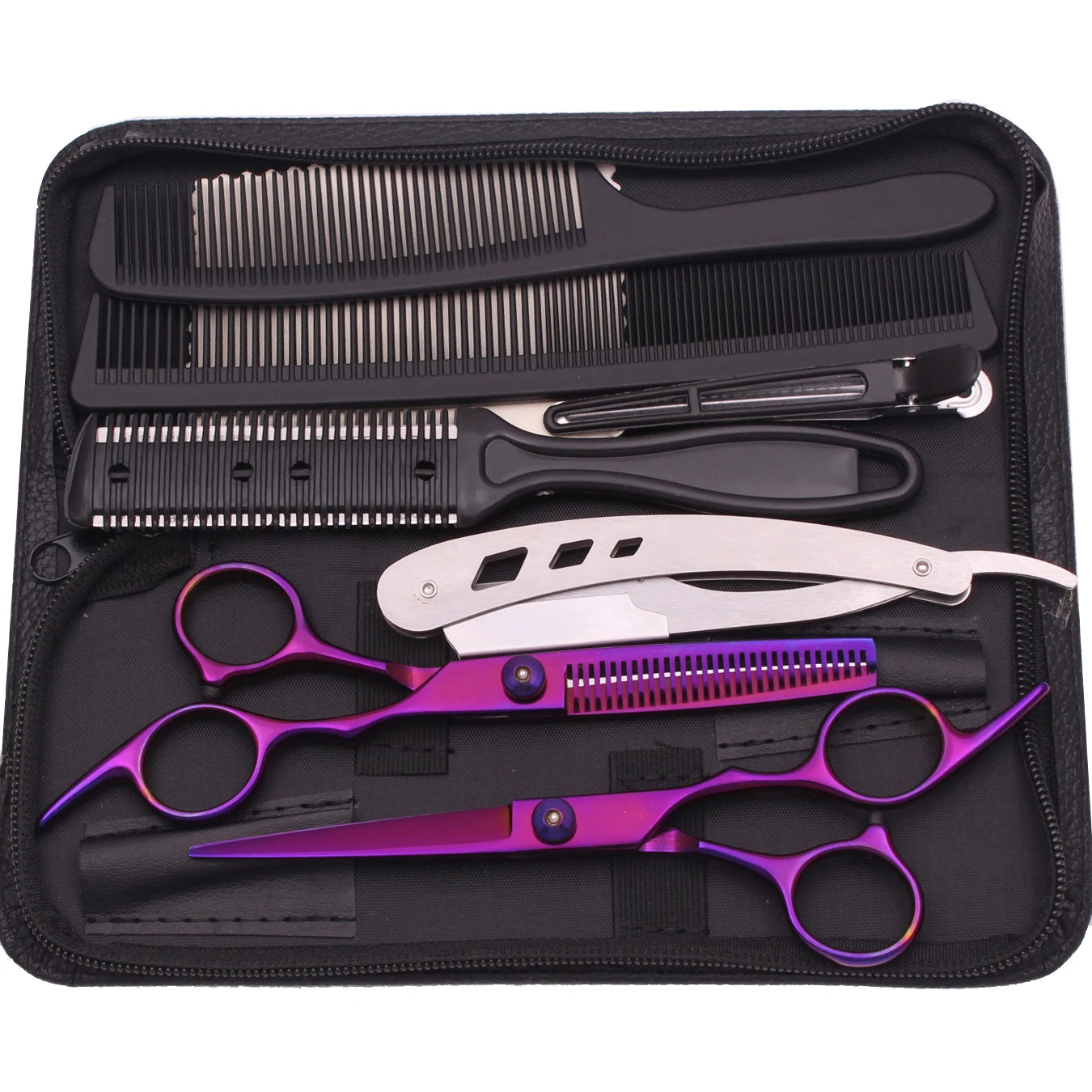 Hair Scissors Professional Cutting Shears Thinning Hairdressing Haircut Set Salon Barber