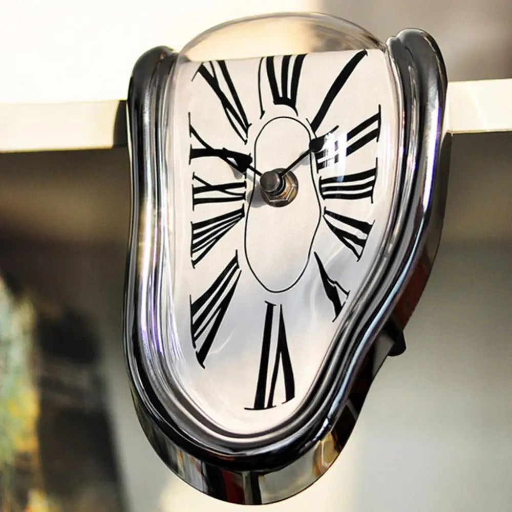 Salvador Dali melting clock