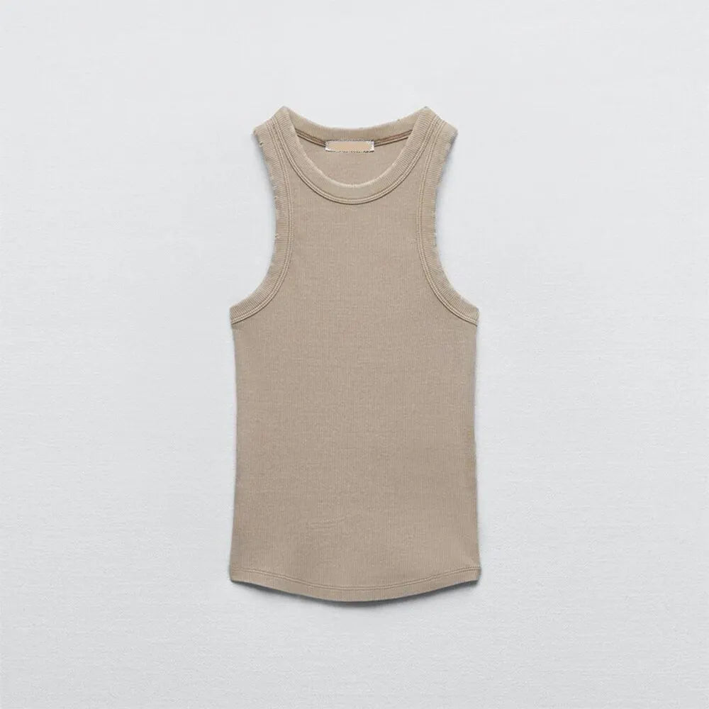 Simple Retro Tank Top