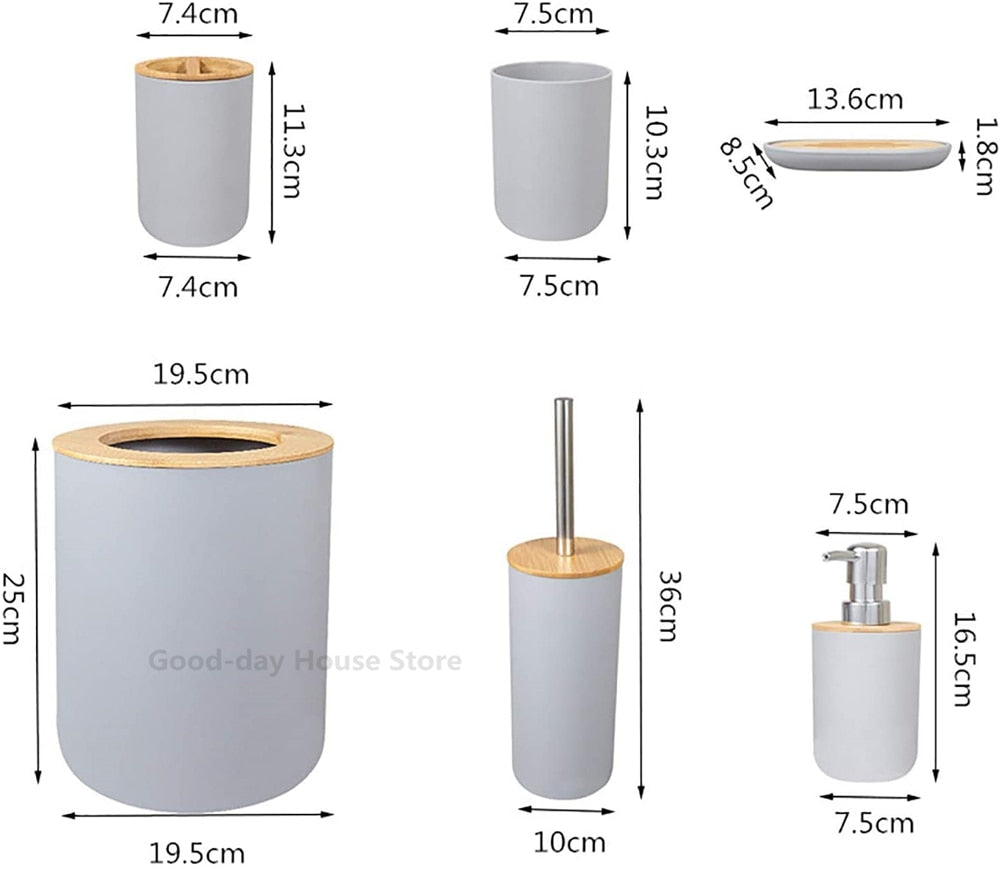 Bathroom Accessories Set