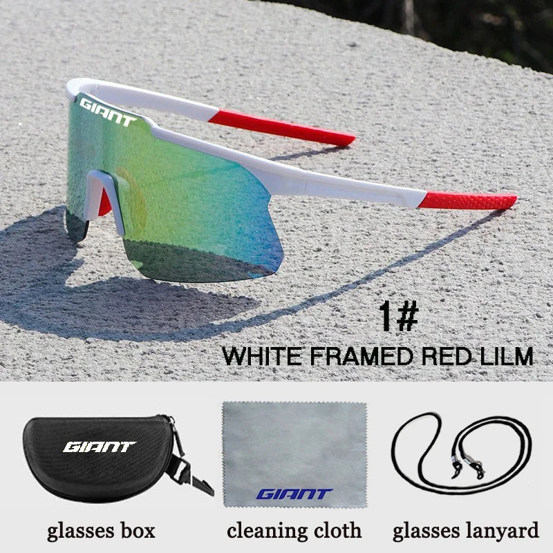 2026 giant new cycling Glasses UV400 Protection, Anti-Fog, Sports Sunglasses for Men Women with case