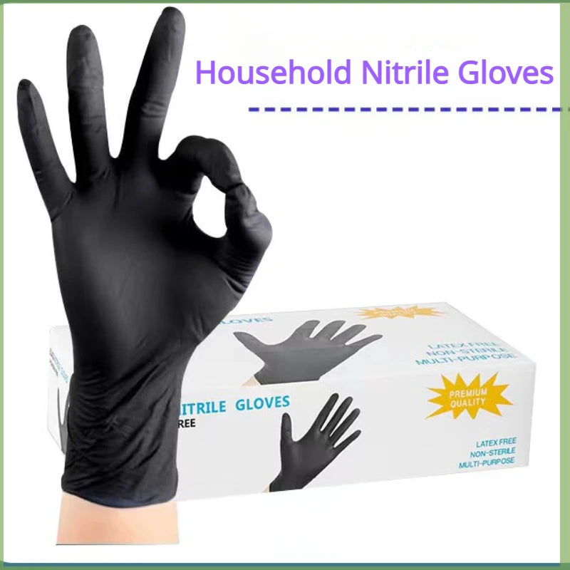 Disposable black Gloves