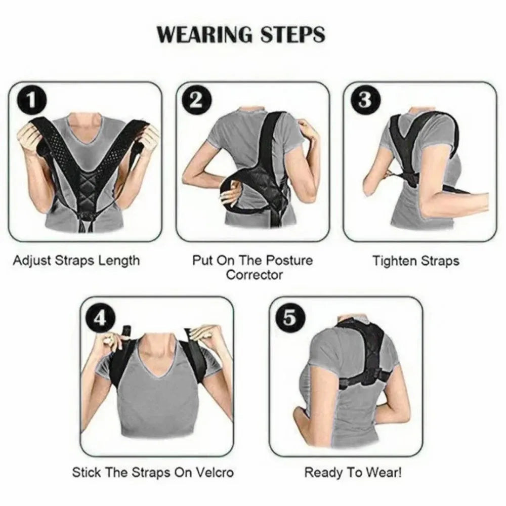 Back Posture Correction Belt Hunchback