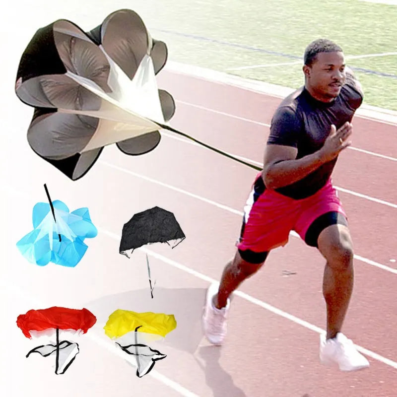 Soccer Speed Parachute Strength Training Umbrella Football Basketball Running Exerciser Resistance Bands Drag Parachutes