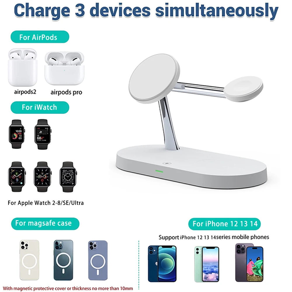 3 in 1 Wireless Charger Stand